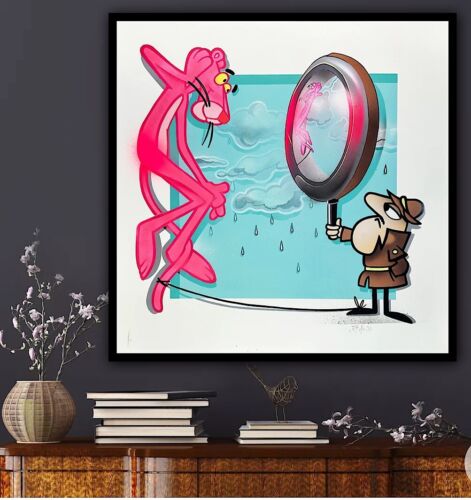 Fanakapan Graffiti limited edition print ed 25 hand finished 60x60cm Mystery