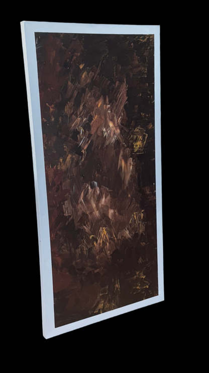 Richter Original Abstract Oil Painting On Canvas 60x120cm Unfinished Chapter