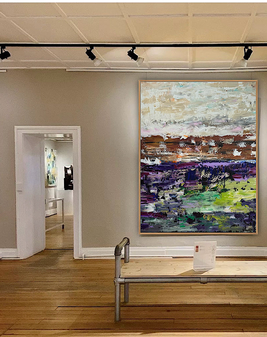 Oka contemporary Abstract Oil Painting Canvas 100x80cm Texture The Sky that Never Settles