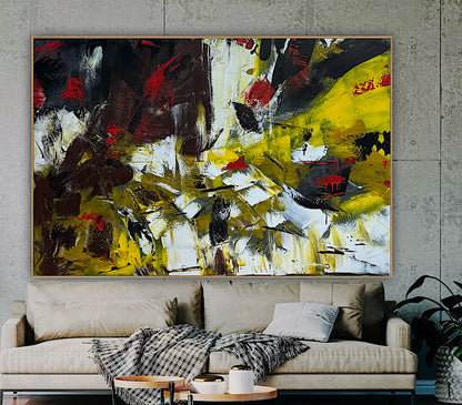 Original Abstract Oil Painting On Canvas 150cm x 100cm Velvet Soul Oka
