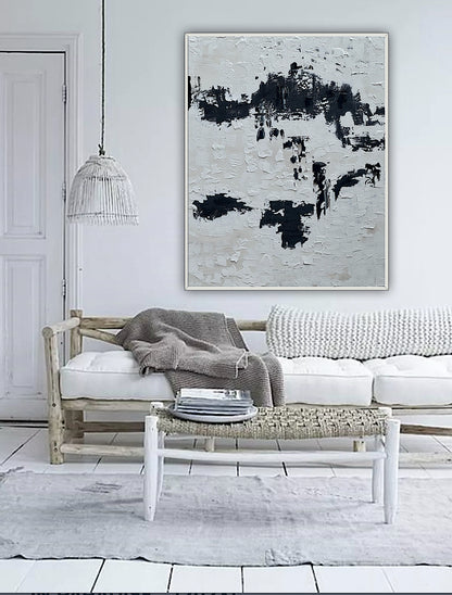 Original abstract Oil Painting On Canvas 76 X 60cm textured ‘Urban Fragments’