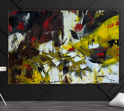 Original Abstract Oil Painting On Canvas 150cm x 100cm Velvet Soul Oka