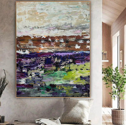 Oka contemporary Abstract Oil Painting Canvas 100x80cm Texture The Sky that Never Settles