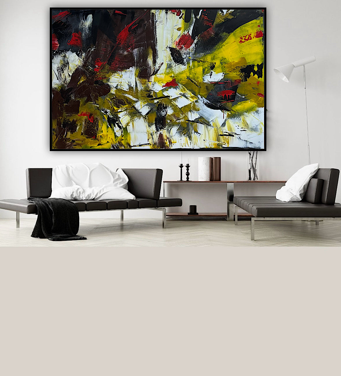 Original Abstract Oil Painting On Canvas 150cm x 100cm Velvet Soul Oka