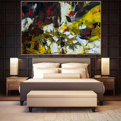 Original Abstract Oil Painting On Canvas 150cm x 100cm Velvet Soul Oka