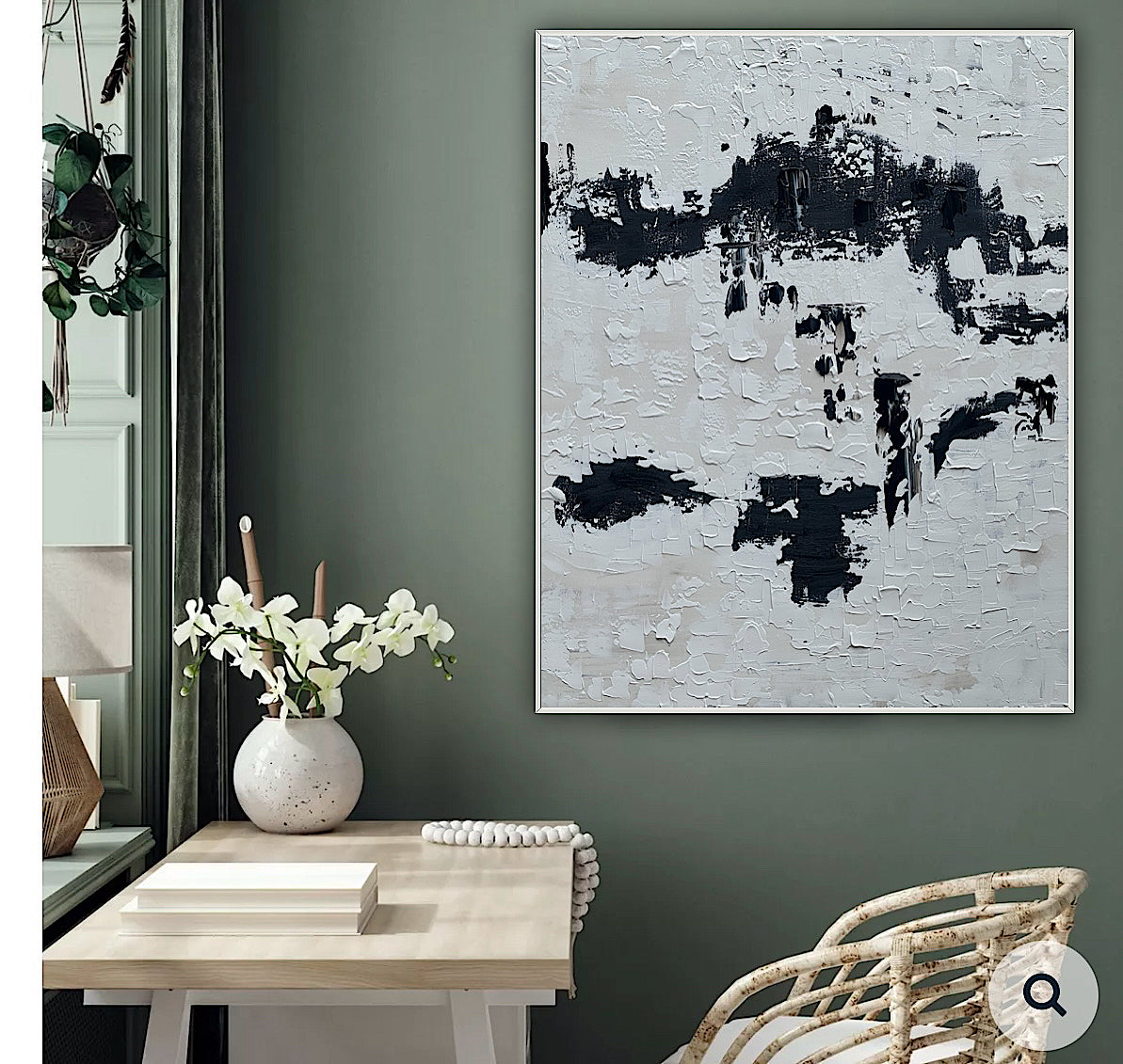 Original abstract Oil Painting On Canvas 76 X 60cm textured ‘Urban Fragments’
