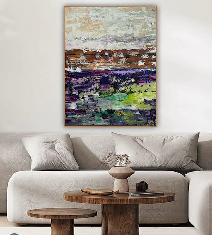 Oka contemporary Abstract Oil Painting Canvas 100x80cm Texture The Sky that Never Settles