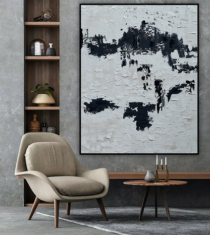 Original abstract Oil Painting On Canvas 76 X 60cm textured ‘Urban Fragments’