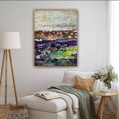 Oka contemporary Abstract Oil Painting Canvas 100x80cm Texture The Sky that Never Settles