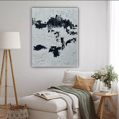 Original abstract Oil Painting On Canvas 76 X 60cm textured ‘Urban Fragments’
