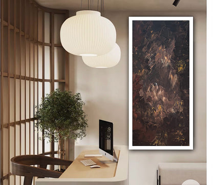 Richter Original Abstract Oil Painting On Canvas 60x120cm Unfinished Chapter