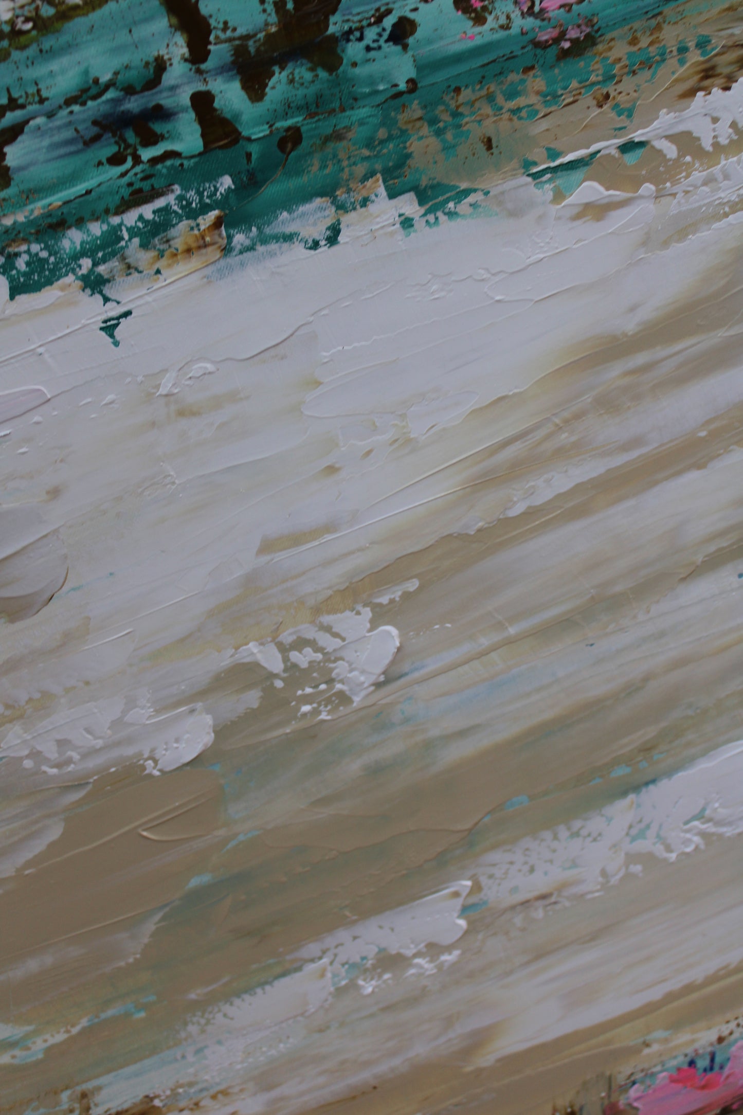 Amalfi coast Sea Sky Original abstract contemporary Oil Painting On Canvas size 100x80cm