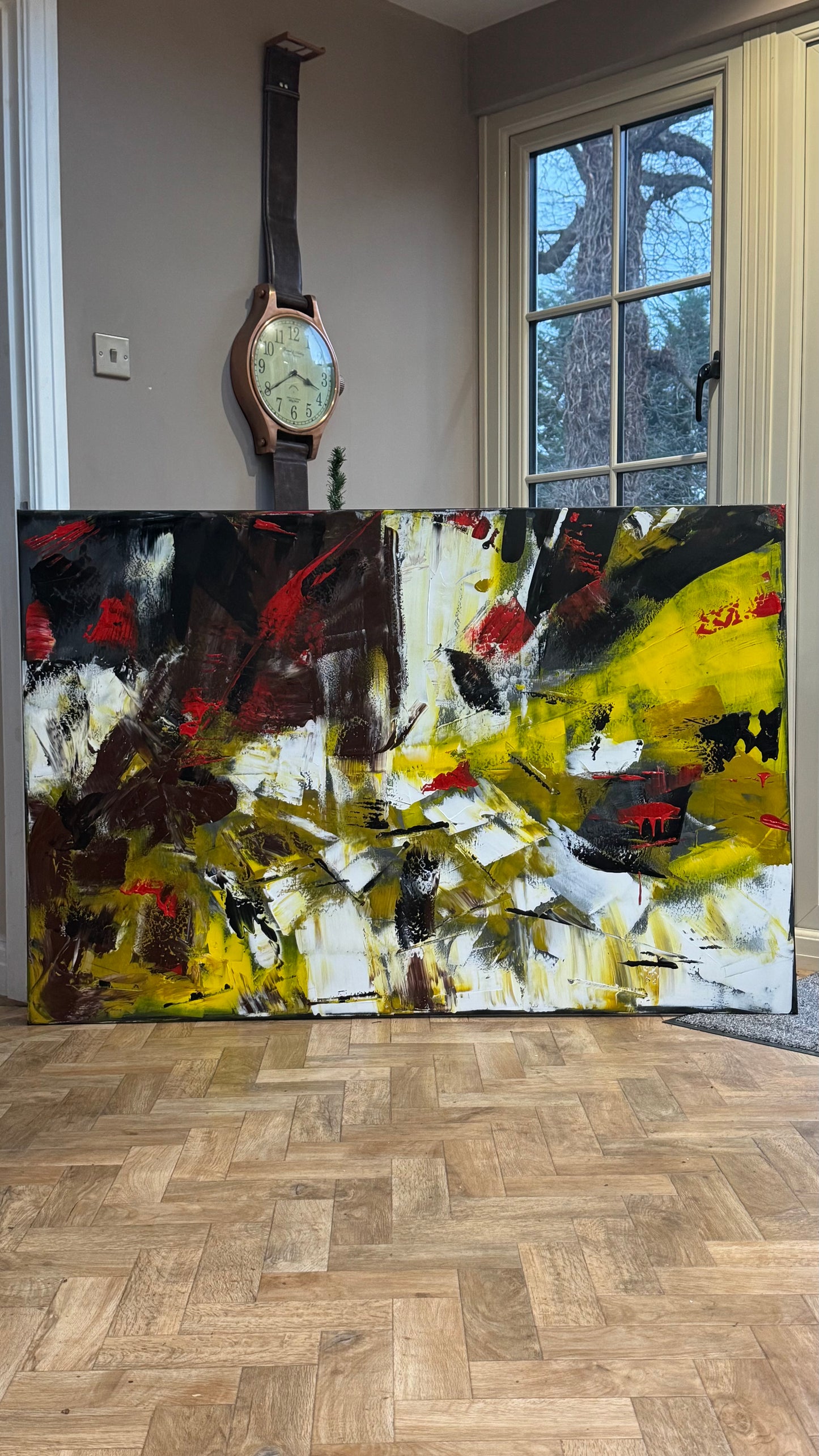 Original Abstract Oil Painting On Canvas 150cm x 100cm Velvet Soul Oka